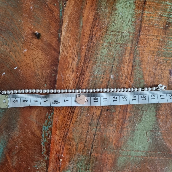 Tiffany & Co 925 Rubedo Mini Heart Bracelet - Picture 8 of 9